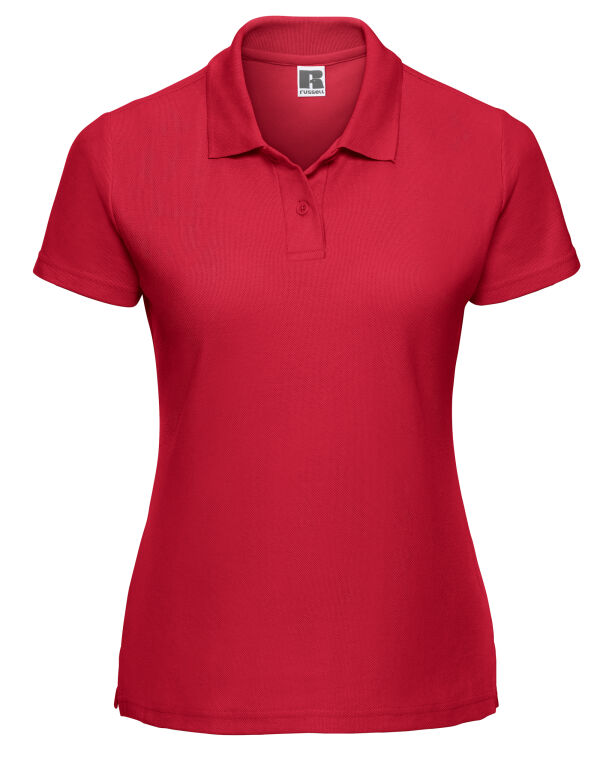 539F Russell Ladies’ Classic Polycotton Polo Classic Red