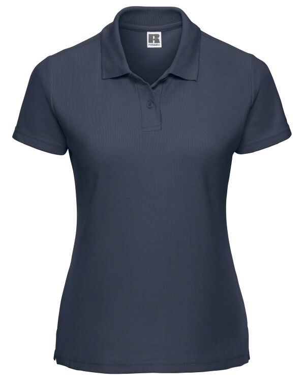 539F Russell Ladies’ Classic Polycotton Polo French Navy