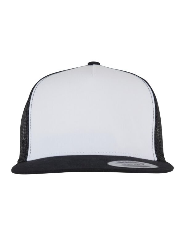 6006W Flexfit Classic Trucker Black/White/Black 6006W Flexfit Classic Trucker Black/White/Black