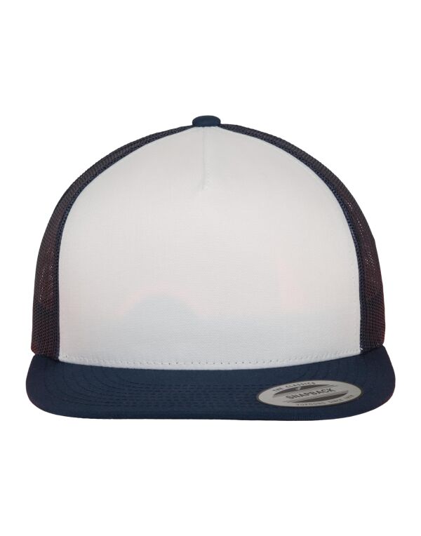 6006W Flexfit Classic Trucker Navy/White/Navy