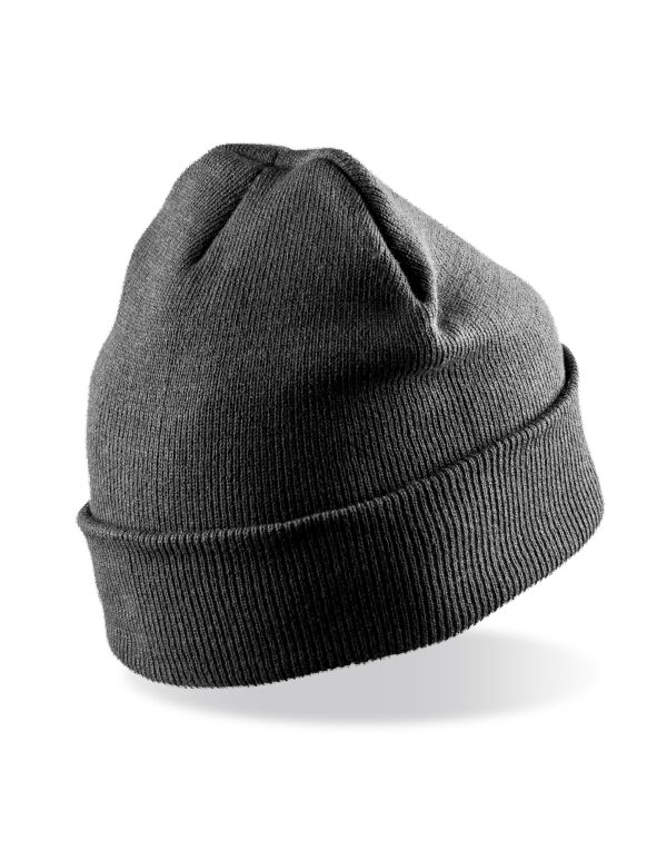 RC929X Result Recycled Recycled Woolly Ski Hat Charcoal Grey RC929X Result Recycled Recycled Woolly Ski Hat Charcoal Grey