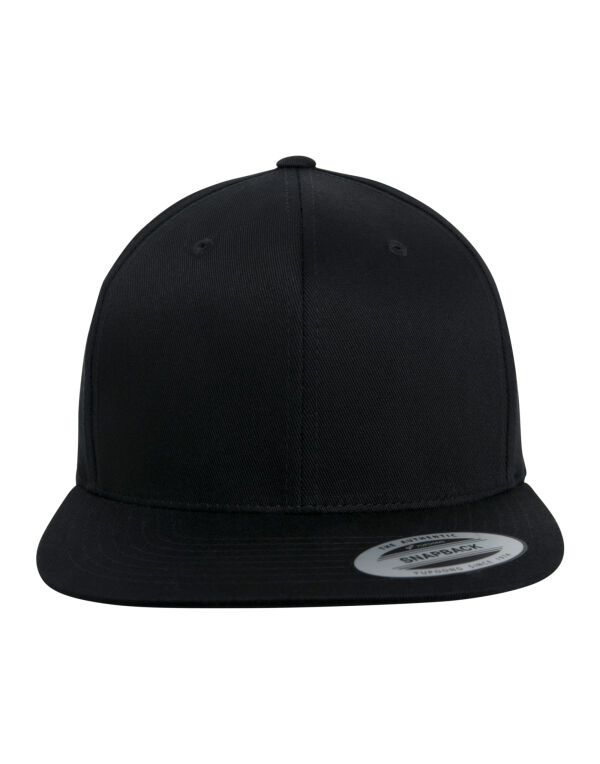 6089OC Flexfit Organic Cotton Snapback Black