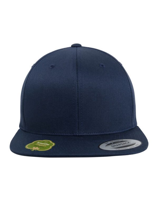 6089OC Flexfit Organic Cotton Snapback Navy 6089OC Flexfit Organic Cotton Snapback Navy