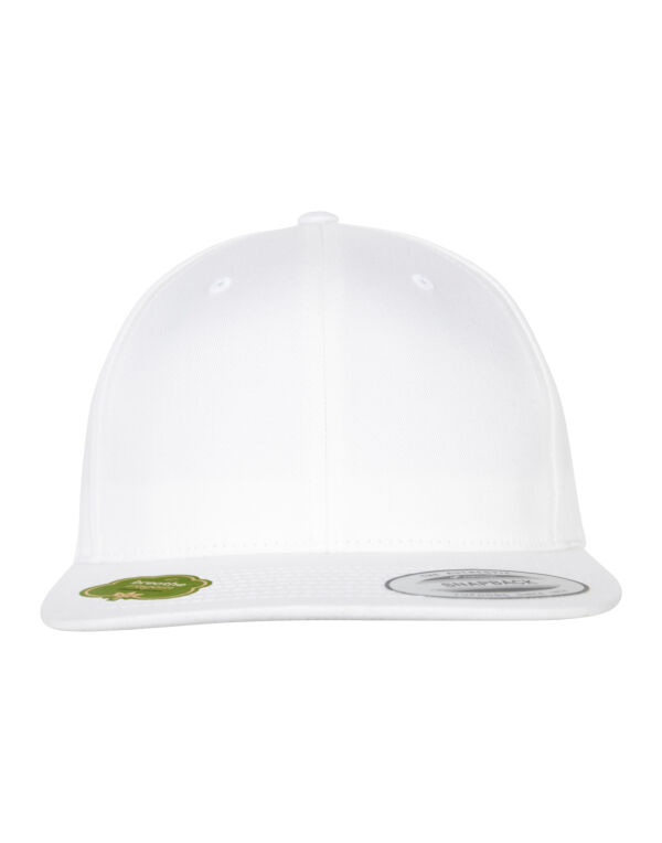 6089OC Flexfit Organic Cotton Snapback White 6089OC Flexfit Organic Cotton Snapback White