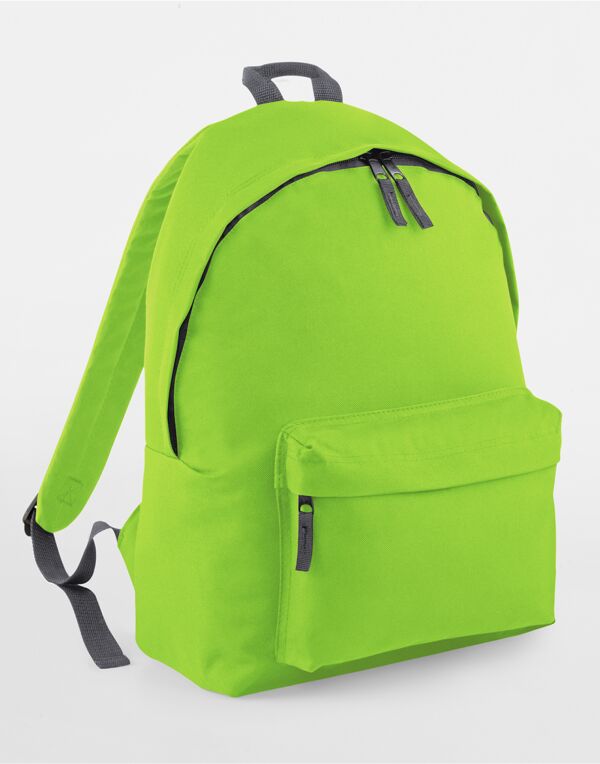 BG125 Bagbase Original Fashion Backpack Lime/graphite
