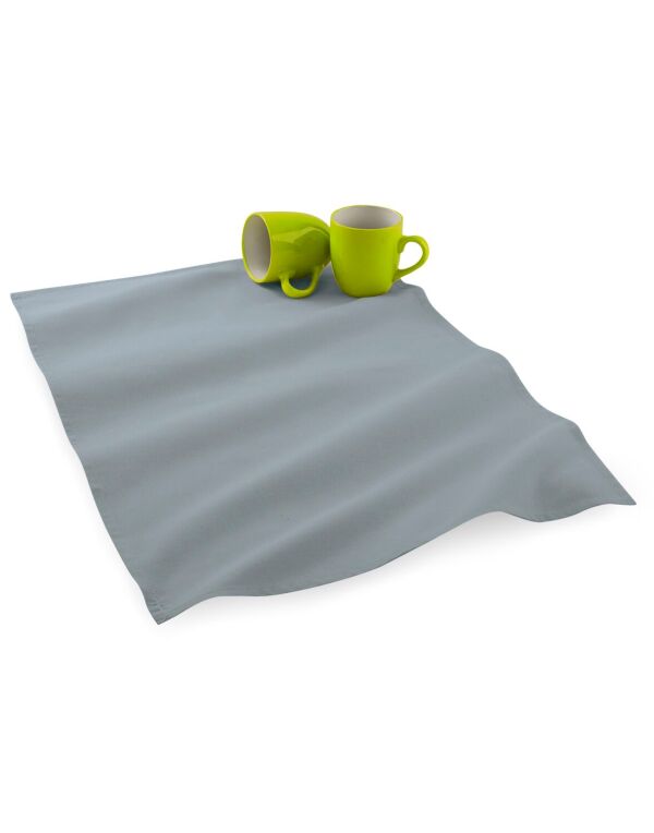 W701 Pure Grey Tea Towel