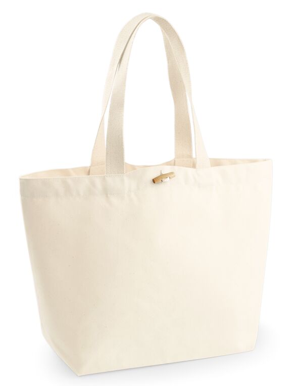 W850 Natural EarthAware® Organic Marina Tote W850 Natural EarthAware® Organic Marina Tote