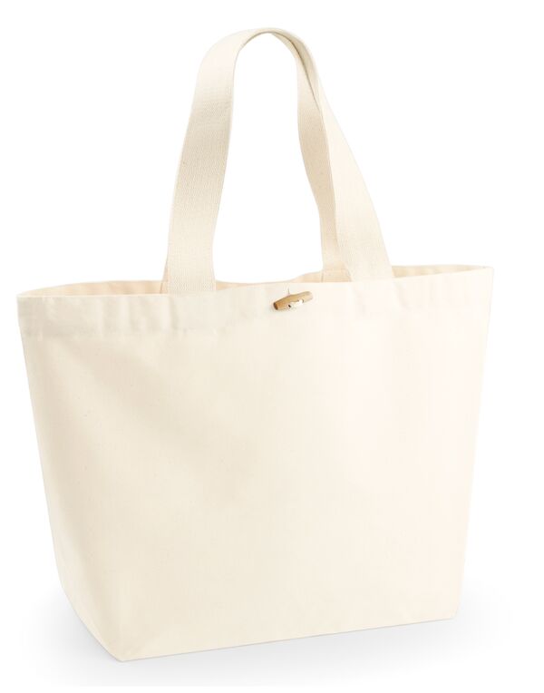 W855 Natural EarthAware® Organic Marina Tote XL