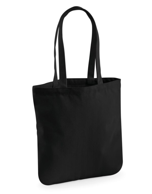 W821 Black EarthAware® Organic Spring Tote
