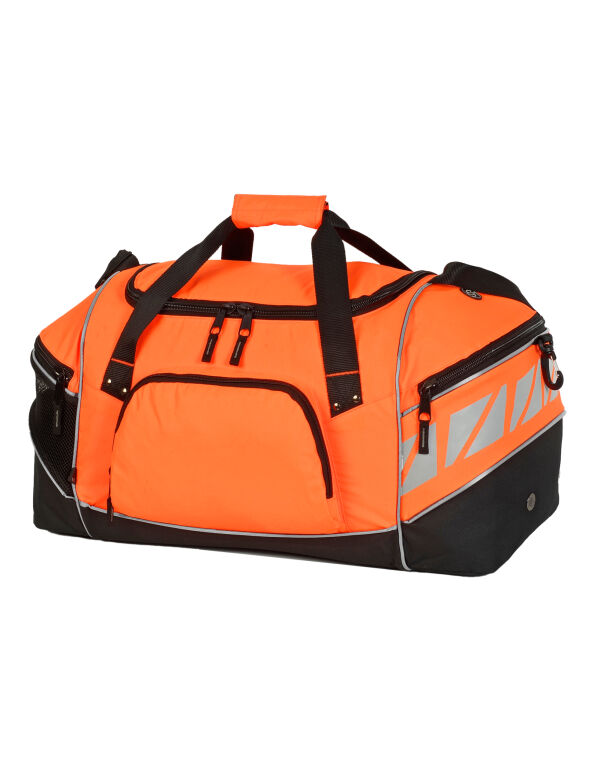 SH2510 Shugon Daytona Universal Holdall Hi Vis Orange/Black