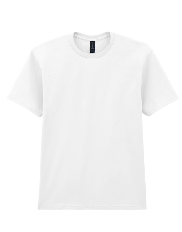 65000 GILDAN Softstyle Midweight Adult T-Shirt White