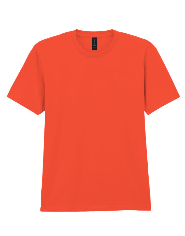 65000 GILDAN Softstyle Midweight Adult T-Shirt Orange