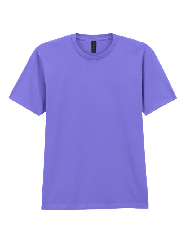 65000 GILDAN Softstyle Midweight Adult T-Shirt Violet