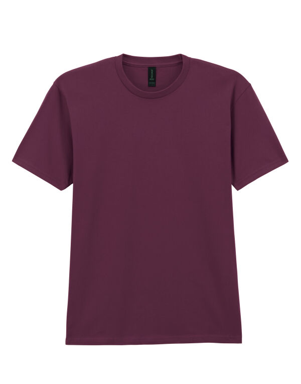 65000 GILDAN Softstyle Midweight Adult T-Shirt Maroon