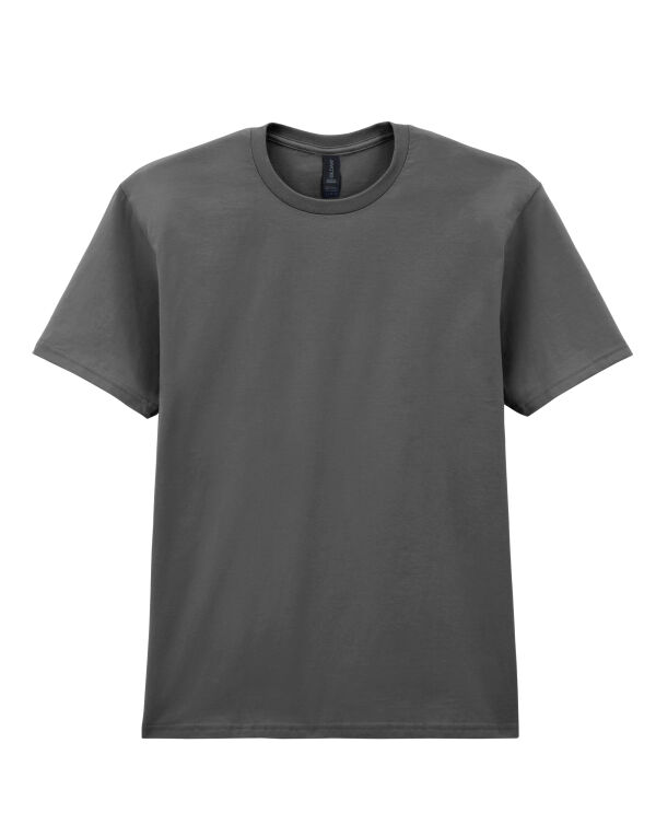 65000 GILDAN Softstyle Midweight Adult T-Shirt Charcoal