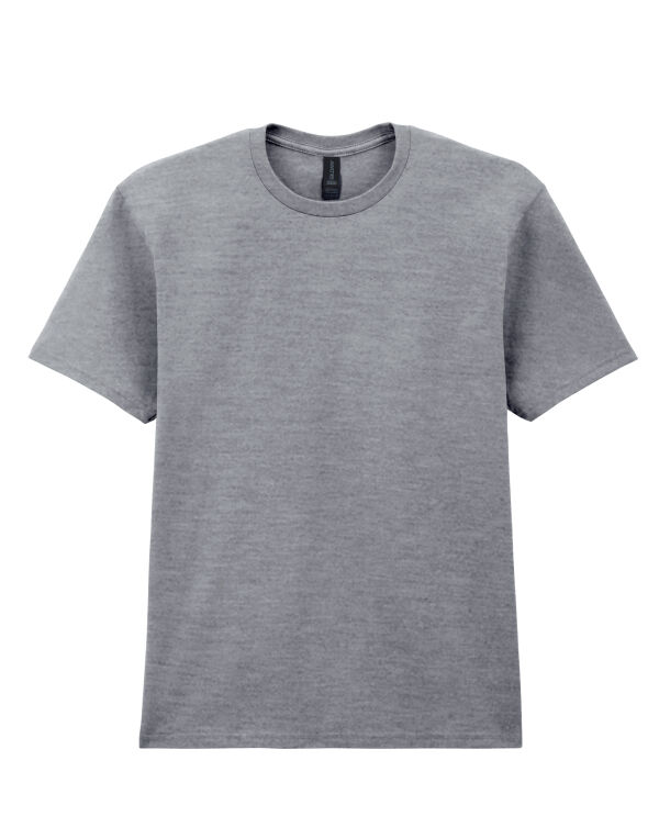 65000 GILDAN Softstyle Midweight Adult T-Shirt Sport Grey (RS)