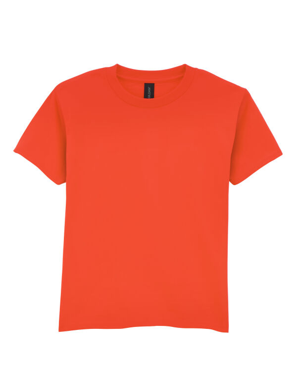 65000B Gildan Softstyle Midweight Youth T-Shirt Orange