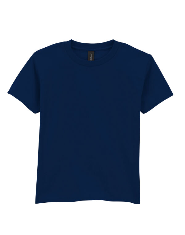 65000B Gildan Softstyle Midweight Youth T-Shirt Navy Blue