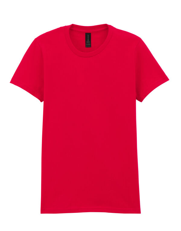 65000L Gildan Softstyle Midweight Women’s T-Shirt Red