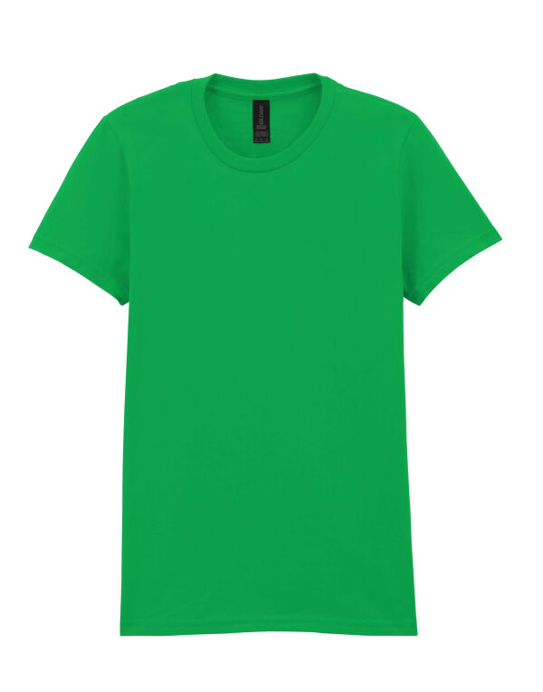 65000L Gildan Softstyle Midweight Women’s T-Shirt Irish Green
