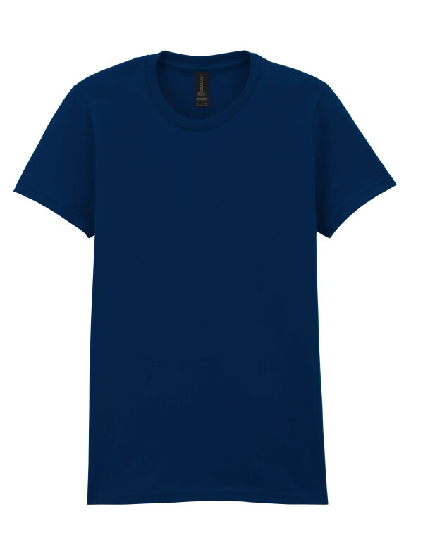 65000L Gildan Softstyle Midweight Women’s T-Shirt Navy Blue