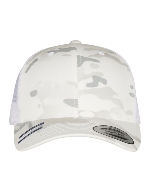 6606MC Flexfit Retro Trucker Multicam Alpina Multicam