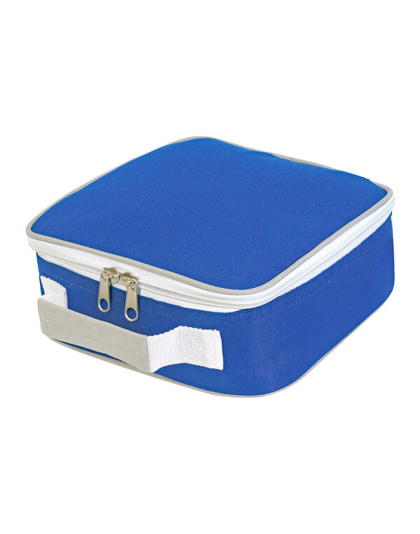 SH1808 Royal/Light Grey Sandwich Lunchbox Cooler Bag