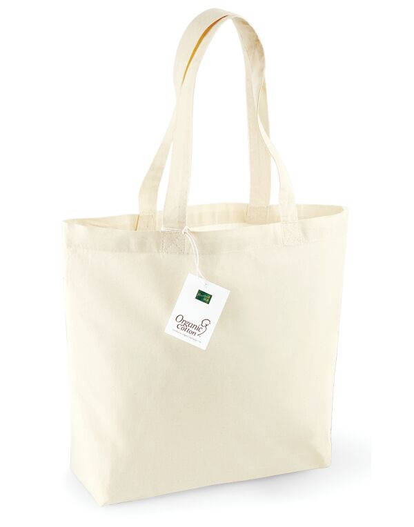 W180 Westford Mill Organic Cotton Shopper Natural W180 Westford Mill Organic Cotton Shopper Natural