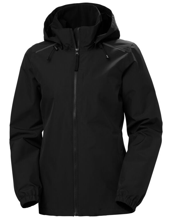 71262 Helly Hansen Womens Manchester 2.0 Shell Jkt Black