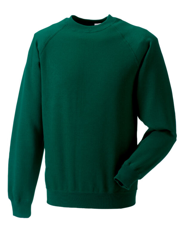 7620M Russell Classic Sweatshirt Bottle Green