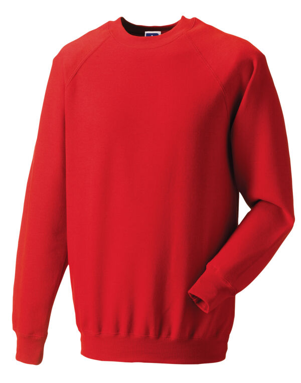 7620M Russell Classic Sweatshirt Bright Red