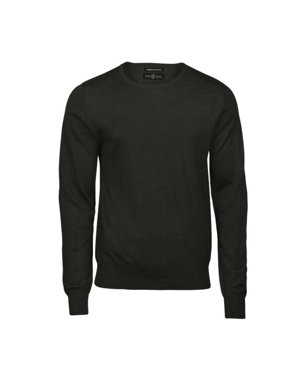 TJ6000 Tee Jays Men’s Crew Neck Sweater Pine