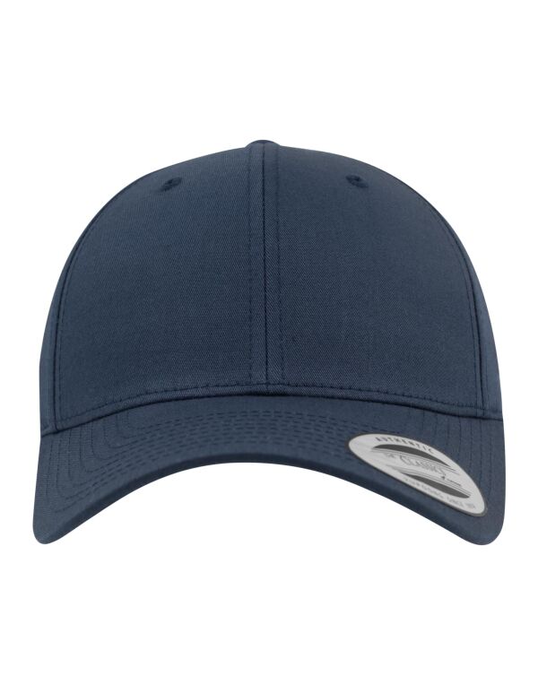7706 Flexfit Curved Classic Snapback Cap Navy
