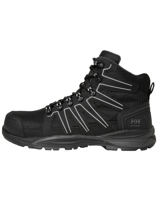 78422 Helly Hansen Manchester Mid S3 Safety Boot Black/ Grey