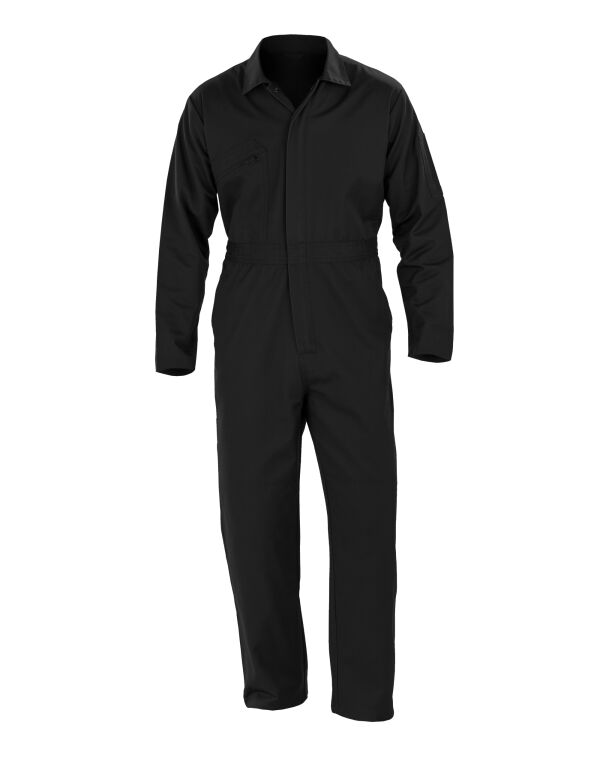 R510X Result Recycled Action Overall with zip front Black