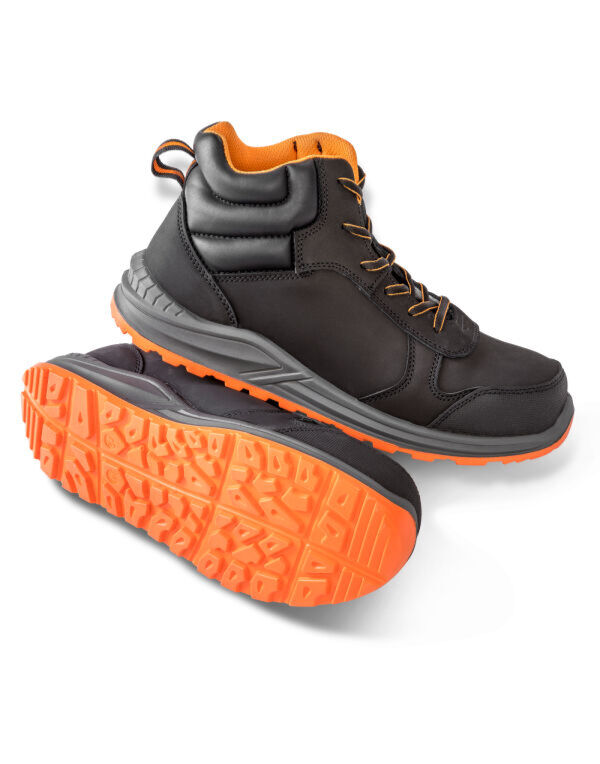 R459X WORK-GUARD by Result Stirling Safety Boot Black/Grey/Orange