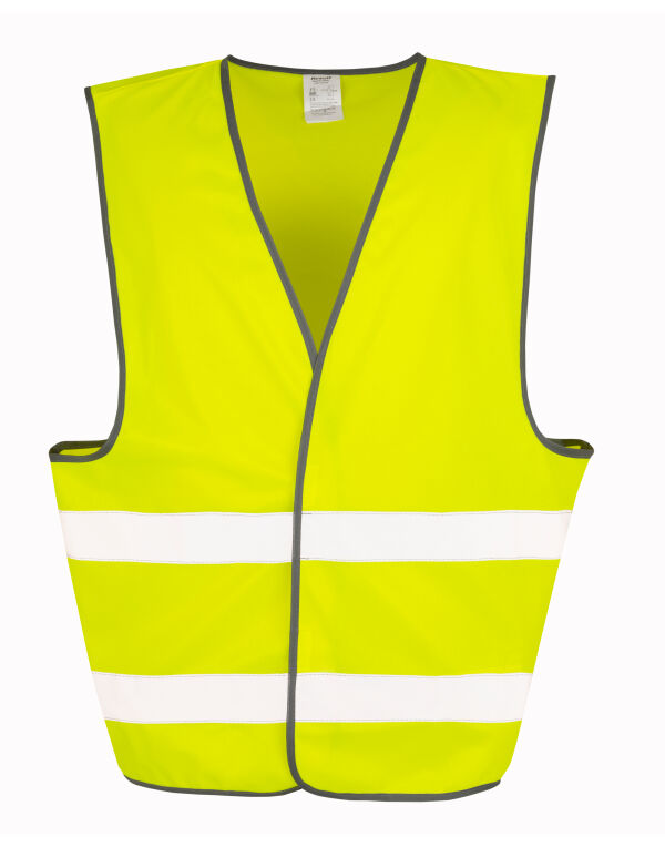 R200X Result Safeguard Hi-Vis Motorist Safety Vest Hi-Vis Yellow