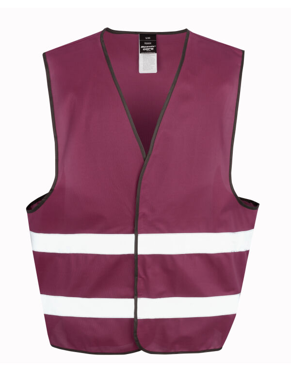 R200XEV Result Safeguard Enhance Visibility Vest Burgundy