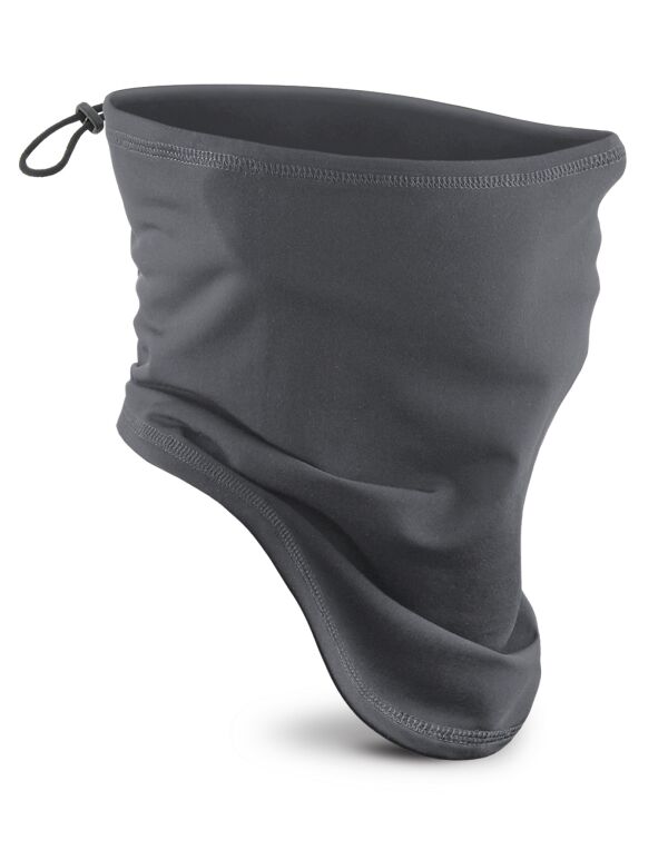 B320 Beechfield Softshell Sports Tech Neck Warmer Graphite Grey