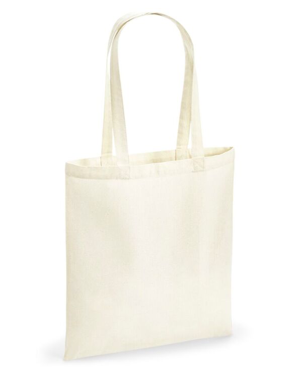 W901 Westford Mill Recycled Cotton Tote Natural