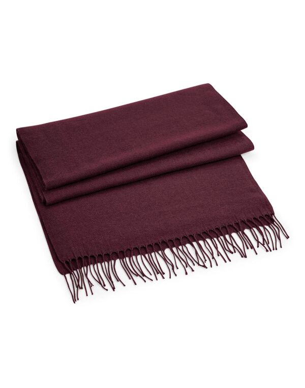 B500 Beechfield Classic Woven Scarf Burgundy B500 Beechfield Classic Woven Scarf Burgundy