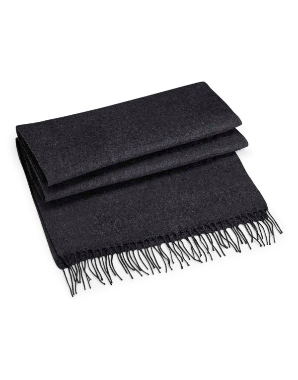 B500 Beechfield Classic Woven Scarf Charcoal