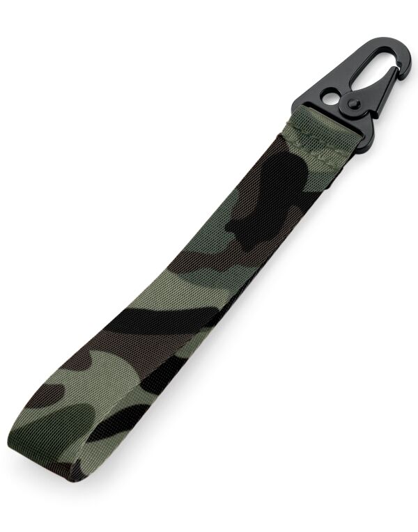 BG100 Bagbase Brandable Key Clip Jungle Camo