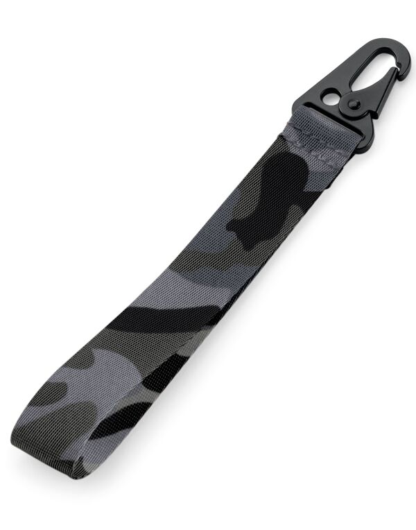 BG100 Bagbase Brandable Key Clip Midnight Camo