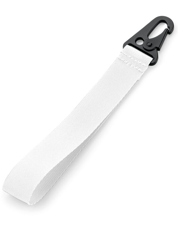 BG100 White Brandable Key Clip