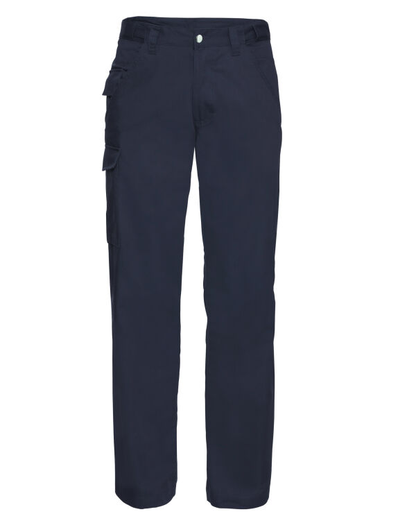 001MR French Navy Polycotton Twill Trousers (Reg)