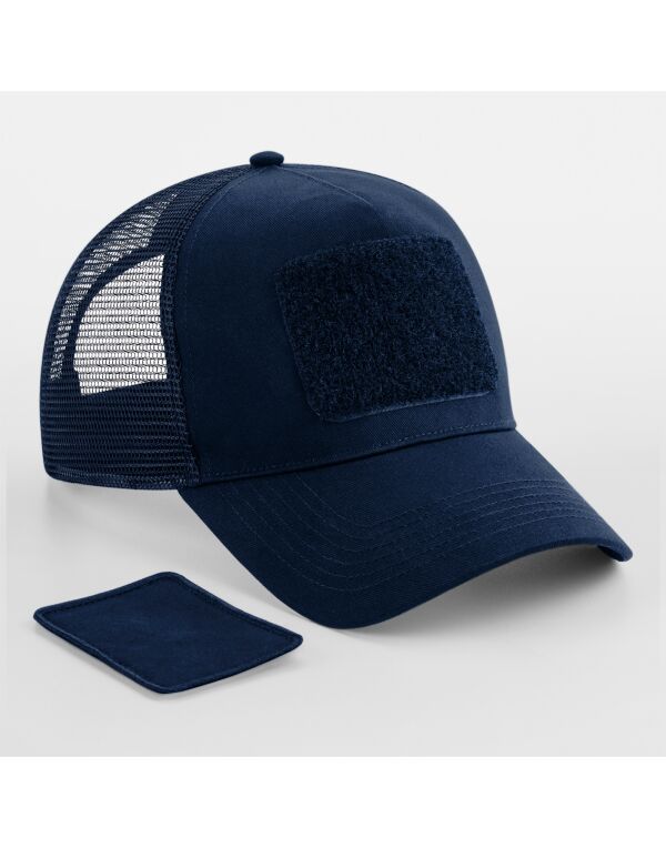 B641 Beechfield Patch Snapback Trucker French Navy