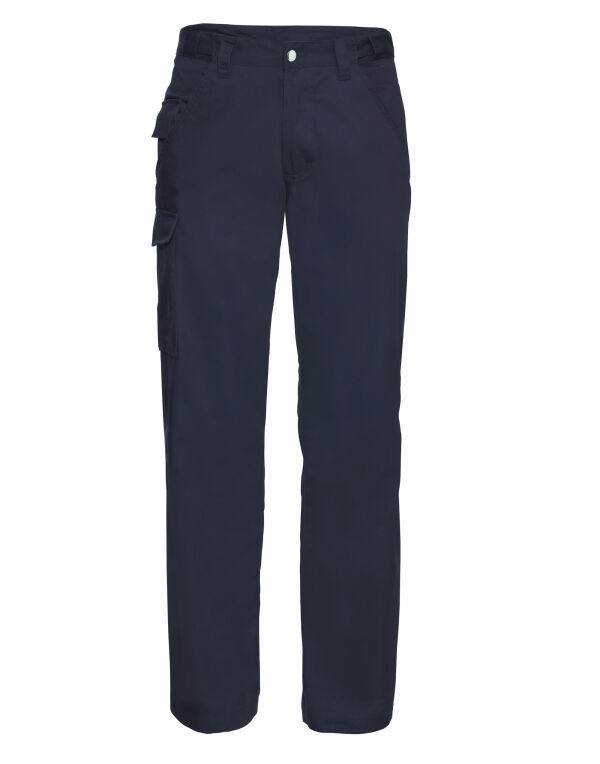 001MT Russell Polycotton Twill Trousers (Tall) French Navy 001MT Russell Polycotton Twill Trousers (Tall) French Navy