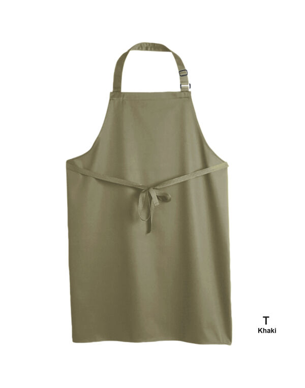 DP200 Dennys Multi-Coloured Bib Apron Khaki DP200 Dennys Multi-Coloured Bib Apron Khaki