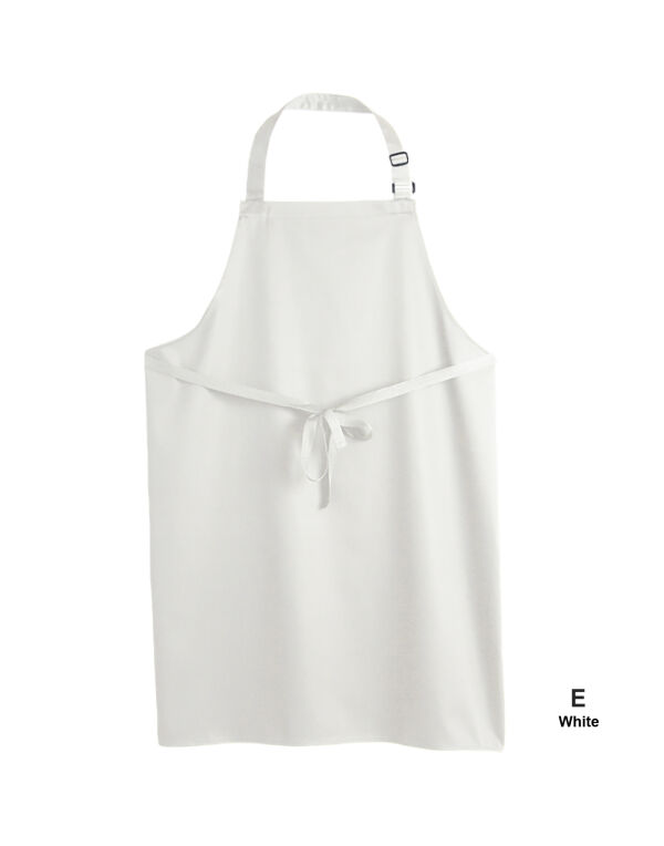DP200 Dennys Multi-Coloured Bib Apron White